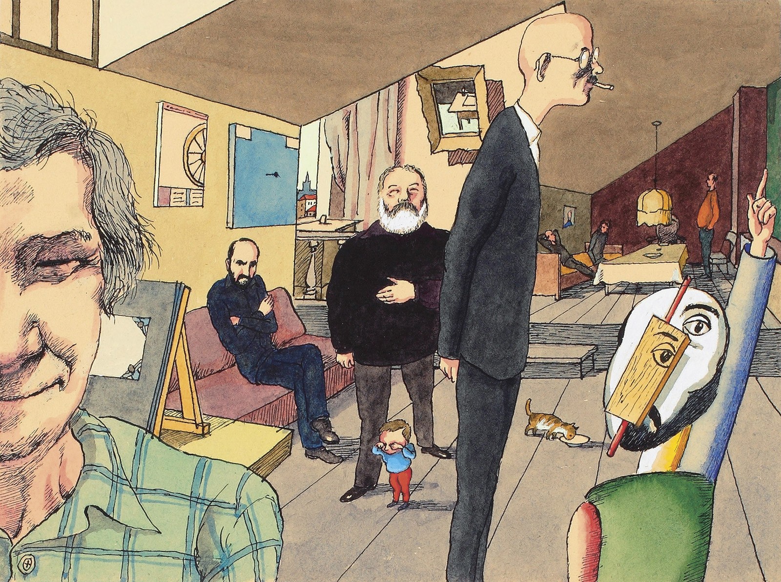 Виктор Пивоваров, Действующие лица, 1996