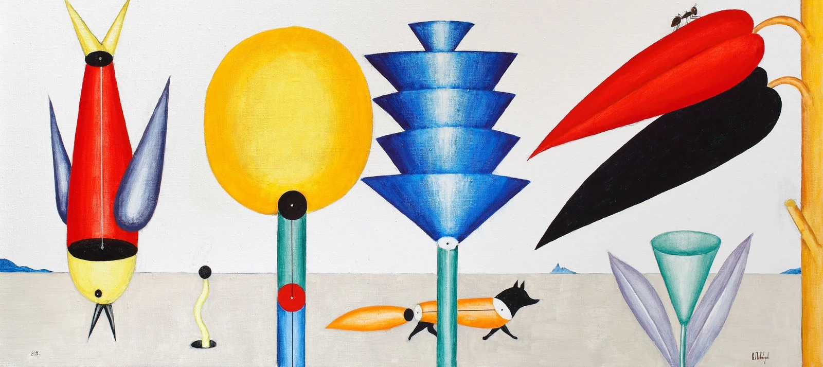 Виктор Пивоваров, Эйдетические пейзажи, 2008